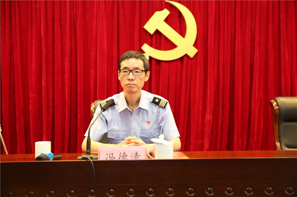 鎮(zhèn)揚汽渡召開紀(jì)念建黨98周年(圖6)